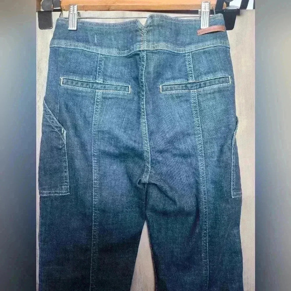 Pilcro and the Letterpress Anthropologie High Rise Trouser Bootcut Jeans Size 28 - Picture 13 of 16